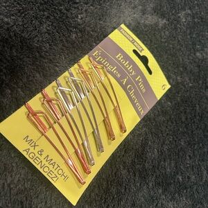 FASHION / MODE ~ 6 Bobby Pins ~Épingles À Cheveux ~ MIX & MATCH! AGENCEZ!